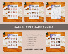 Best Sellers Lavender Fields Baby Shower Games Bundle