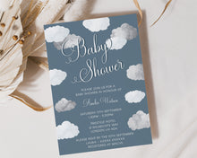 Cloudy Day Baby Shower Invitations