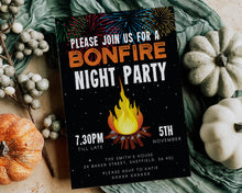 Bonfire Night Invitations