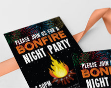 Bonfire Night Invitations