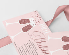 Cheers Brunch & Bubbly Bridal Shower Invitation
