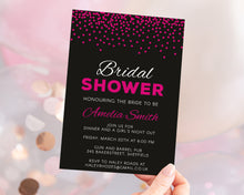 Dotty Bridal Shower Invitations