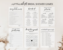 60 Minimalist Bridal Shower Games Bundle