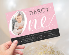 Darcy 1st Birthday Invitations