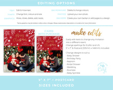 Merry & Bright Christmas Holiday Cards