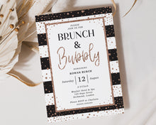 Champagne Brunch & Bubbly Bridal Shower Invitation
