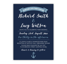 Nautical Wedding Invitations
