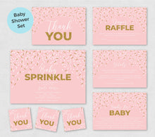 Gold Baby Sprinkle Party Pack