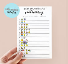 Baby Emoji Baby Shower Game