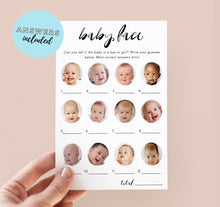Baby Face Baby Shower Game