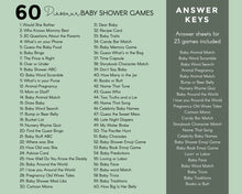 60 Dinosaur Themed Baby Shower Games Bundle