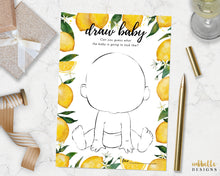 Draw Baby, Baby Shower Game