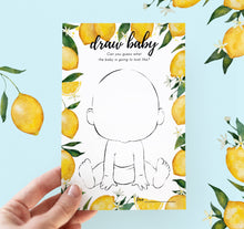 Draw Baby, Baby Shower Game
